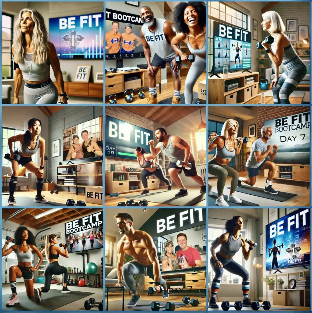 Be Fit Collage